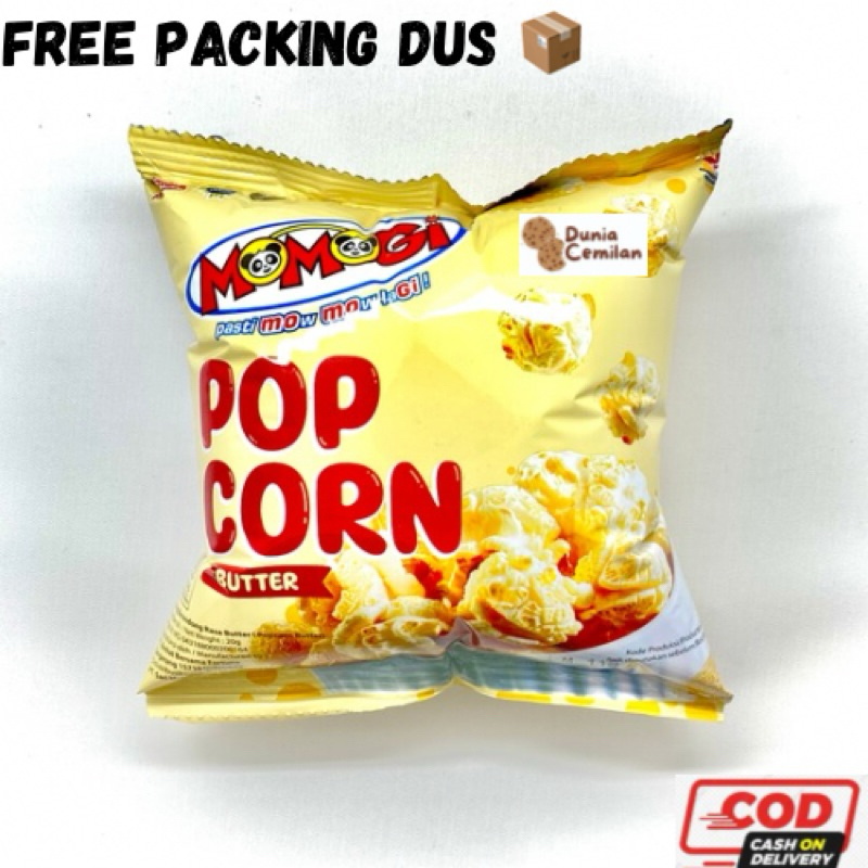 Jual [TERMURAH!] Momogi POPCORN bantal 20gr SATUAN - Popcorn Rasa ...