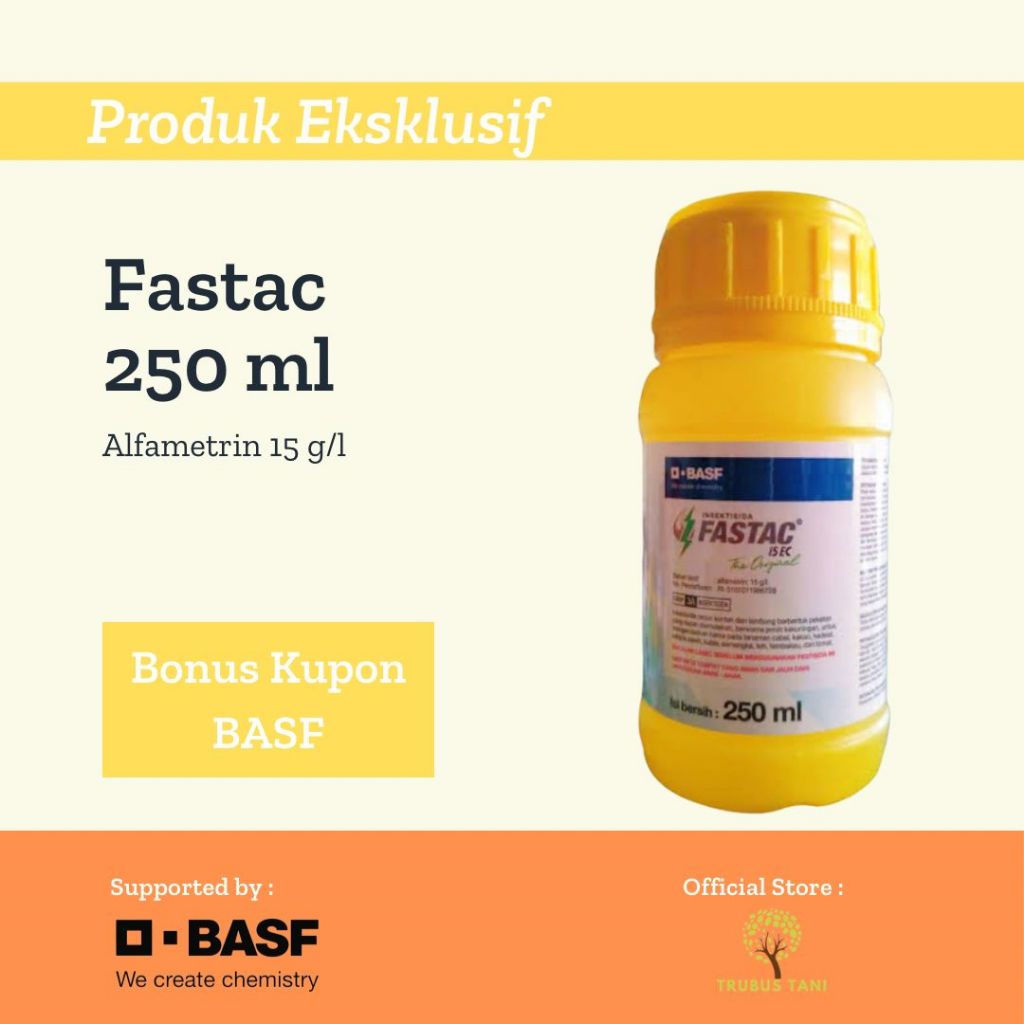 Jual Fastac 15EC 250ml Insektisida Obat Pembasmi Hama Kutu Tanaman ...