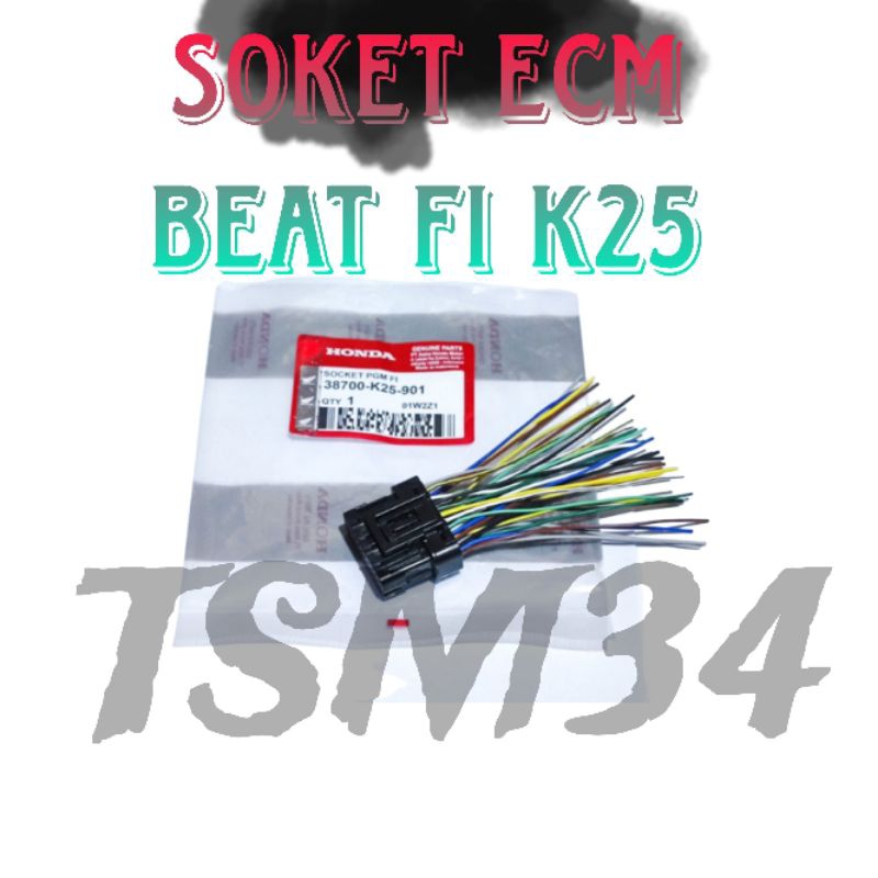 Jual soket socket CDI ECU beat fi k25 Scoopy fi vario110fi Blade fi K25 ...