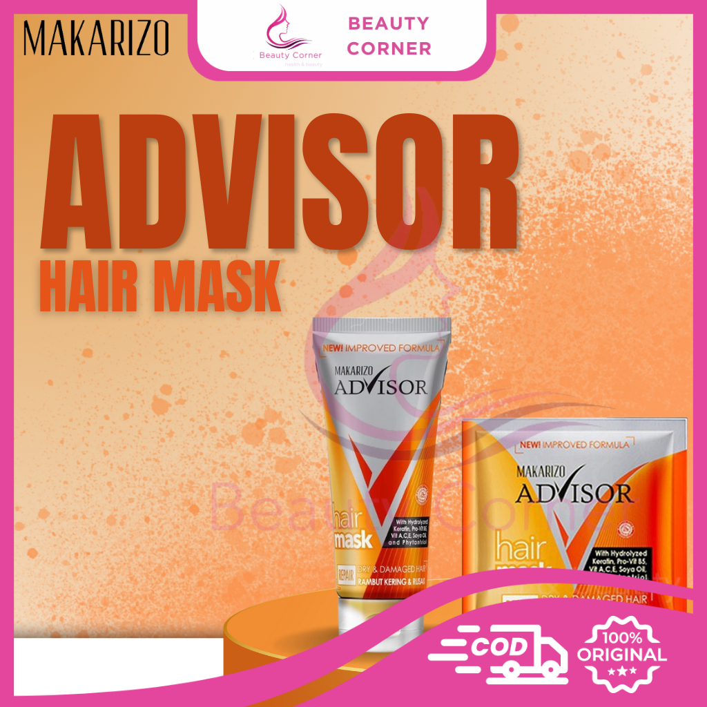 Jual Makarizo Advisor Hair Repair Mask (Masker Rambut) | Shopee Indonesia