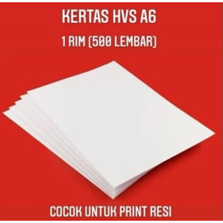 Jual Lbr Kertas Hvs A Gsm Kertas Cetak Resi Pengiriman Online