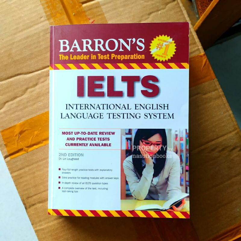 Jual Buku Barron's Leader In Test Preparation IELTS 2nd Edition Lin ...