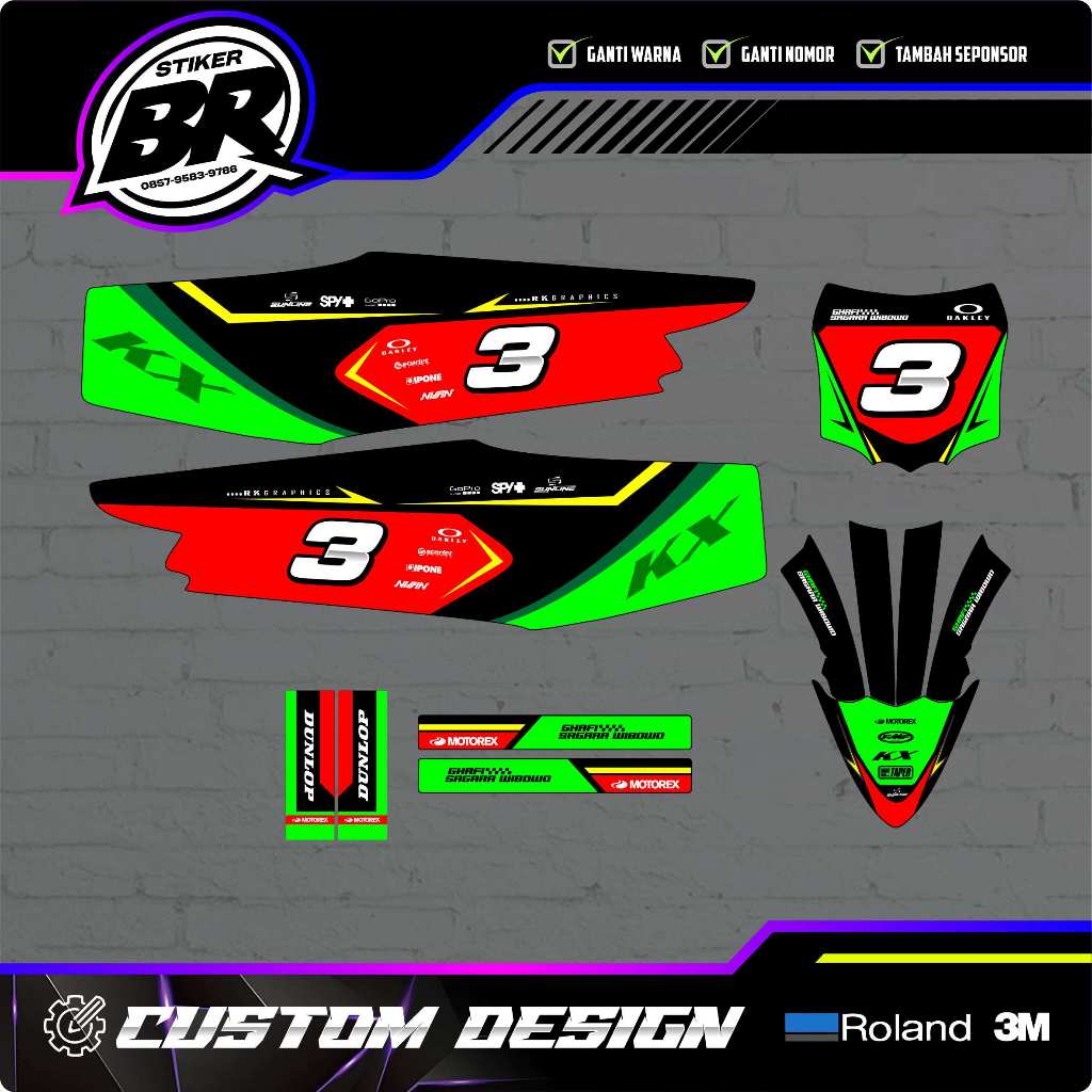 Jual DECAL RBT VEGA NEW FREE CUSTOME DESAIN | Shopee Indonesia
