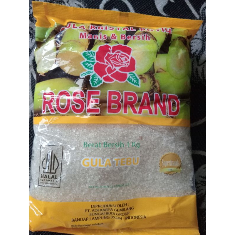Jual Gula Pasir ROSEBRAND 1kg, Exp 2026 | Shopee Indonesia