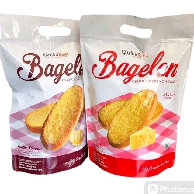 Jual Kartika Toast Bagelan crunchy french toast butter and cheese 180gr ...
