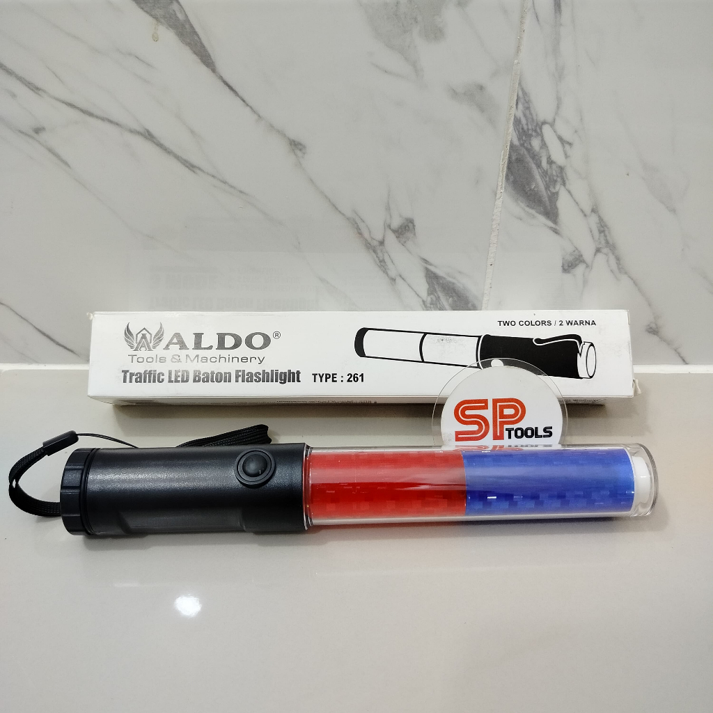 Jual TRAFFIC LED FLASHLIGT / LAMPU STICK PARKIR / LAMPU SENTER LALU ...