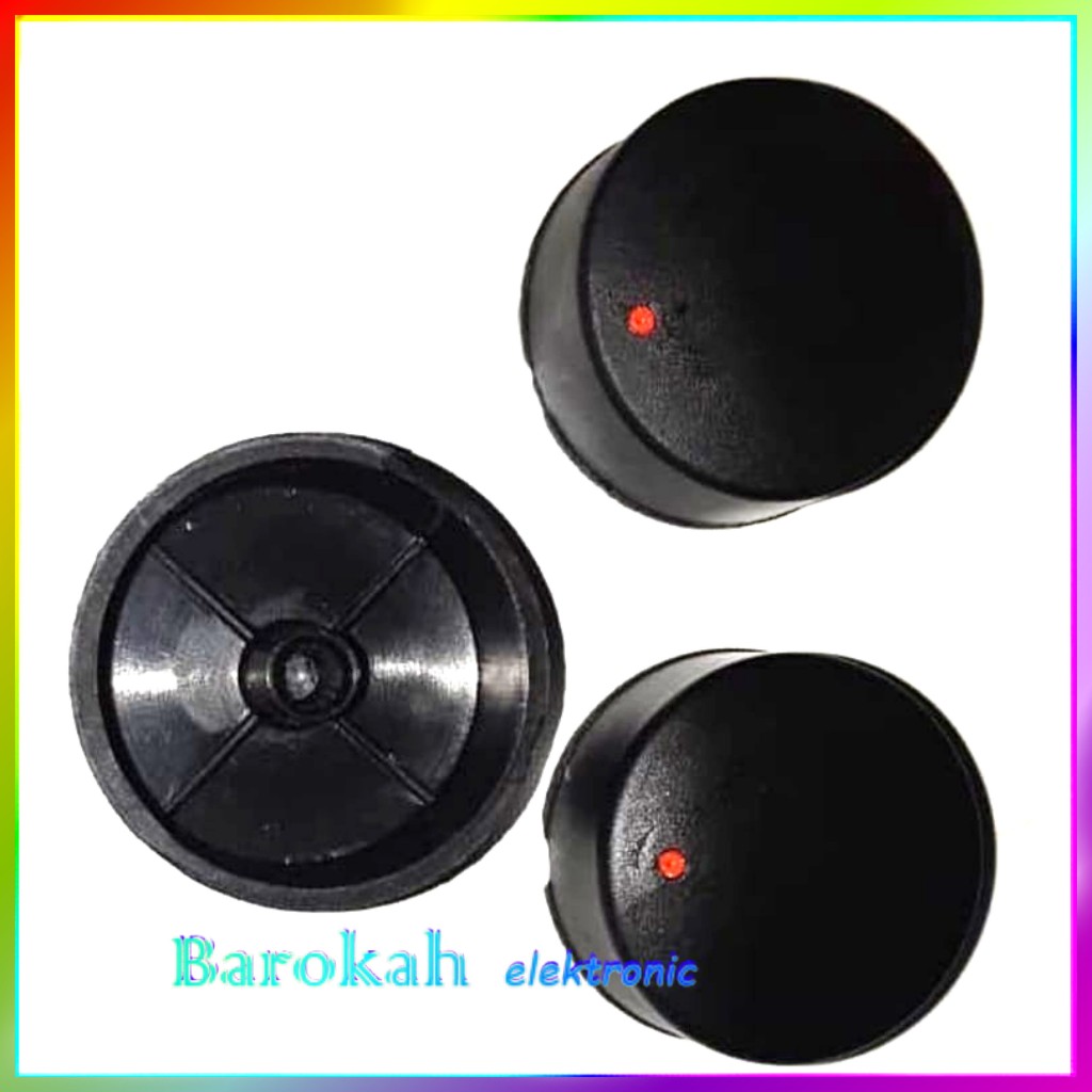 Jual Knop potensio 40mm pvc hitam | Shopee Indonesia