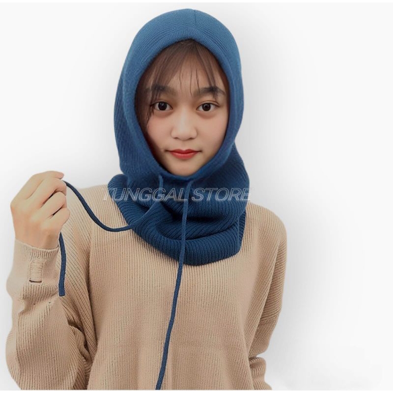 Jual hijab rajut Balaclava wanita variasi warna terbaru | Shopee Indonesia