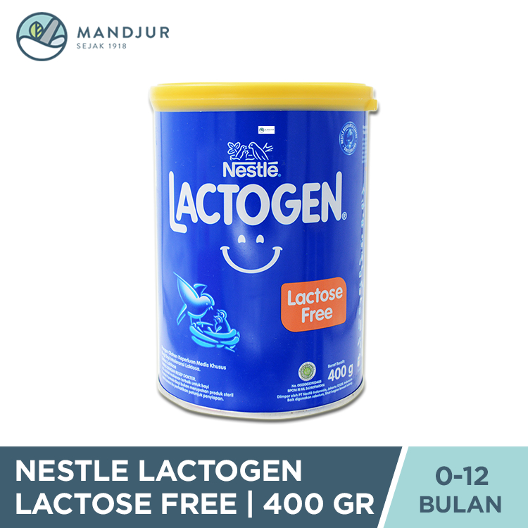 Jual Lactogen Lactose Free 400 Gr - Susu Formula Bayi Bebas Laktosa ...