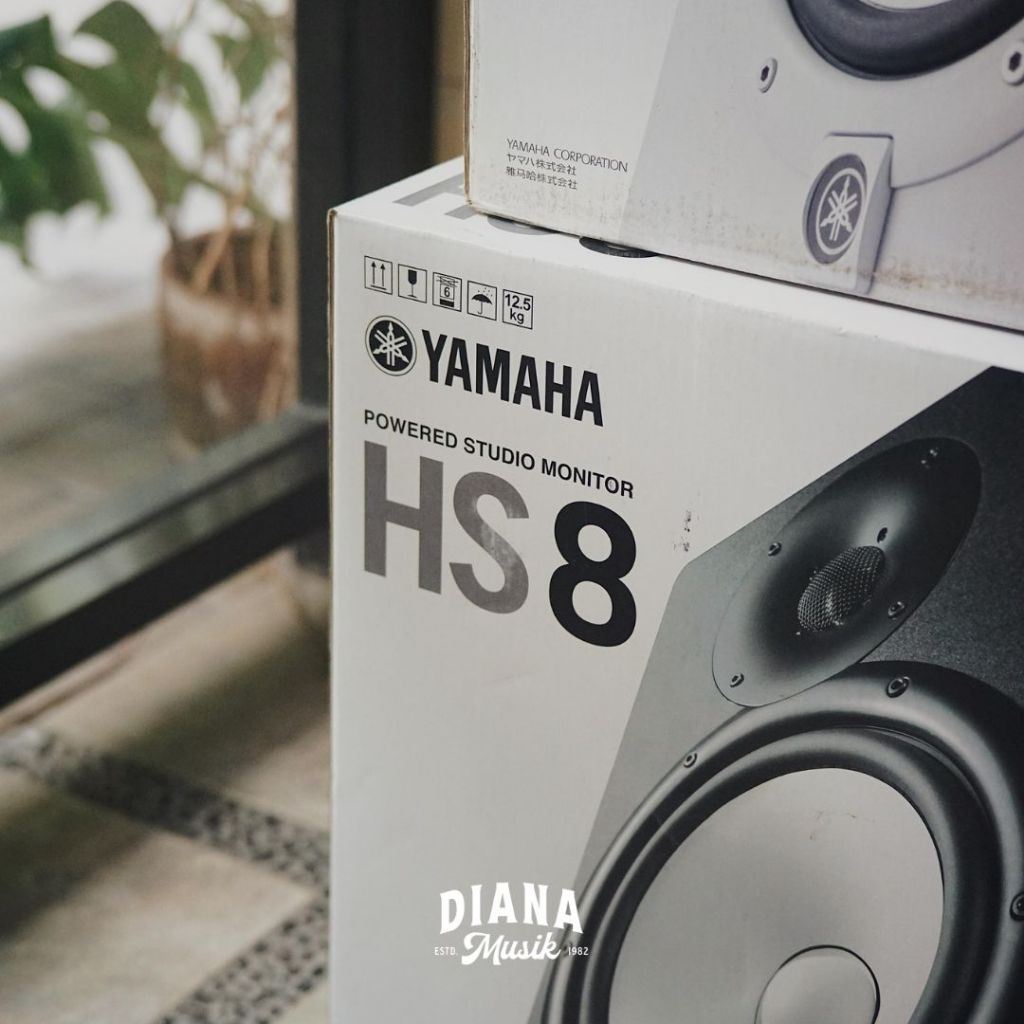 Jual Yamaha HS8 / HS 8 Black Speaker Studio Monitor Aktif 8-Inch ...
