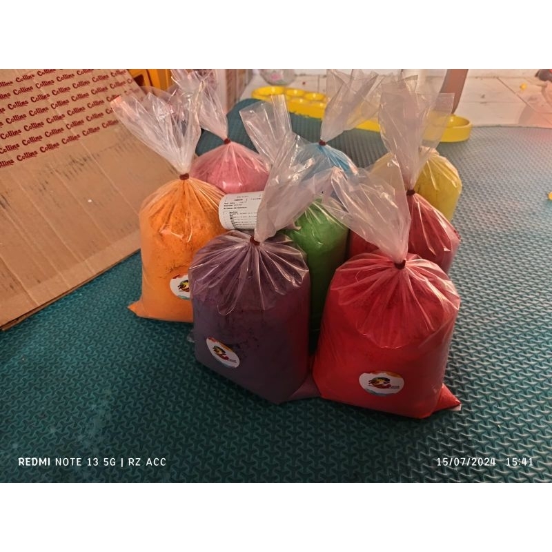 Jual Holly Powder 1 kg - holi powder - tepung warna | Shopee Indonesia