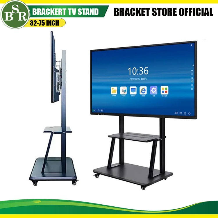 Jual bracket tv bracket tv LED LCD standing RODA DORONG -19 24 32 43 50 ...