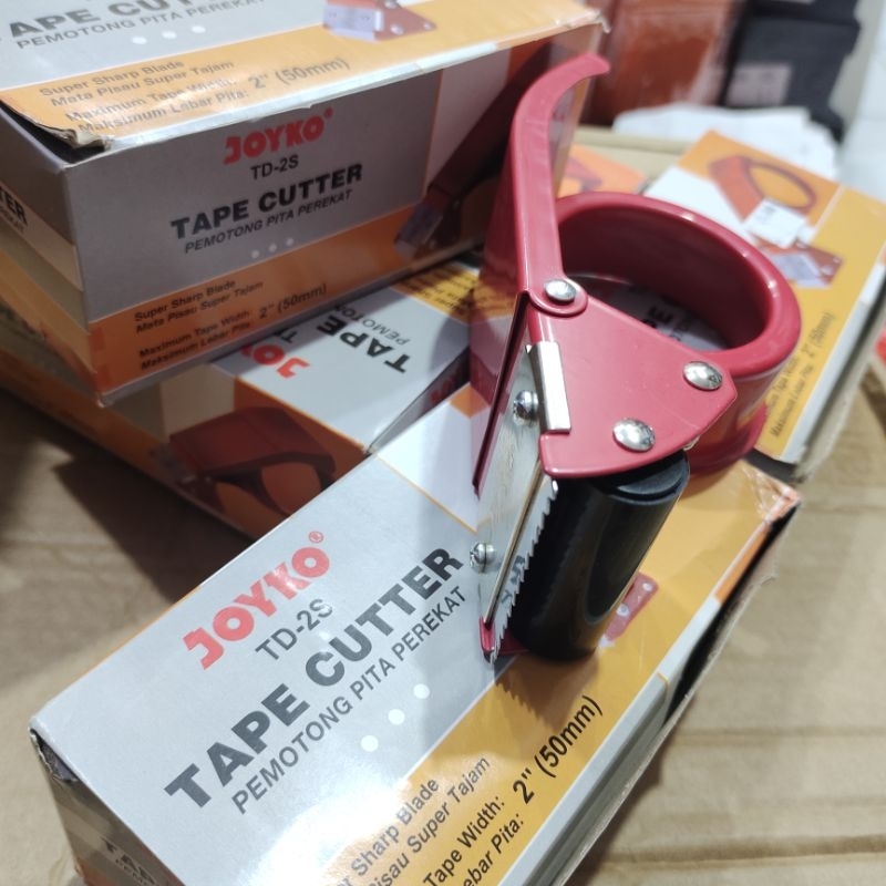 Jual Tape Cutter JOYKO mempermudah memotong lakban, Alat bantu potong ...