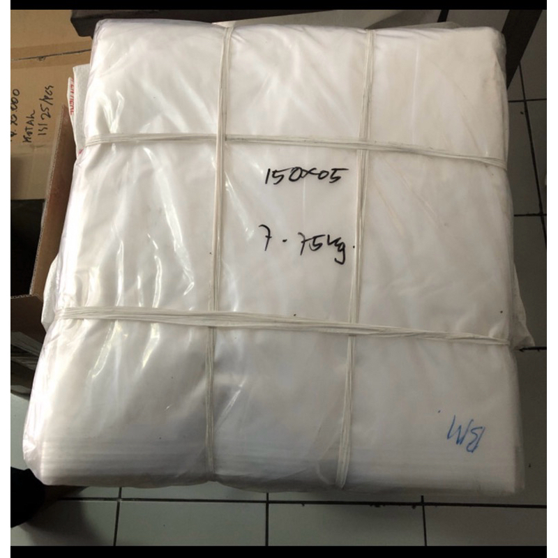 Jual Plastik pe rol pe cor uk 150x05 panjang 50 meter | Shopee Indonesia
