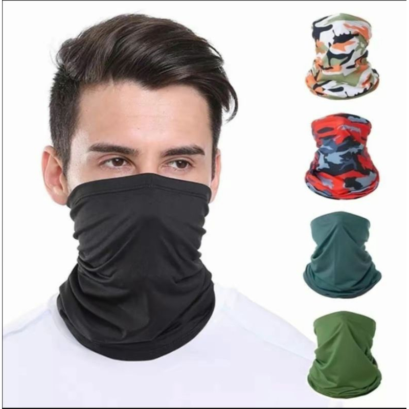 Jual MASKER BAFF MULTI GUNA/MASKER BANDANA BAFF HITAM MOTIF COWOK DAN ...