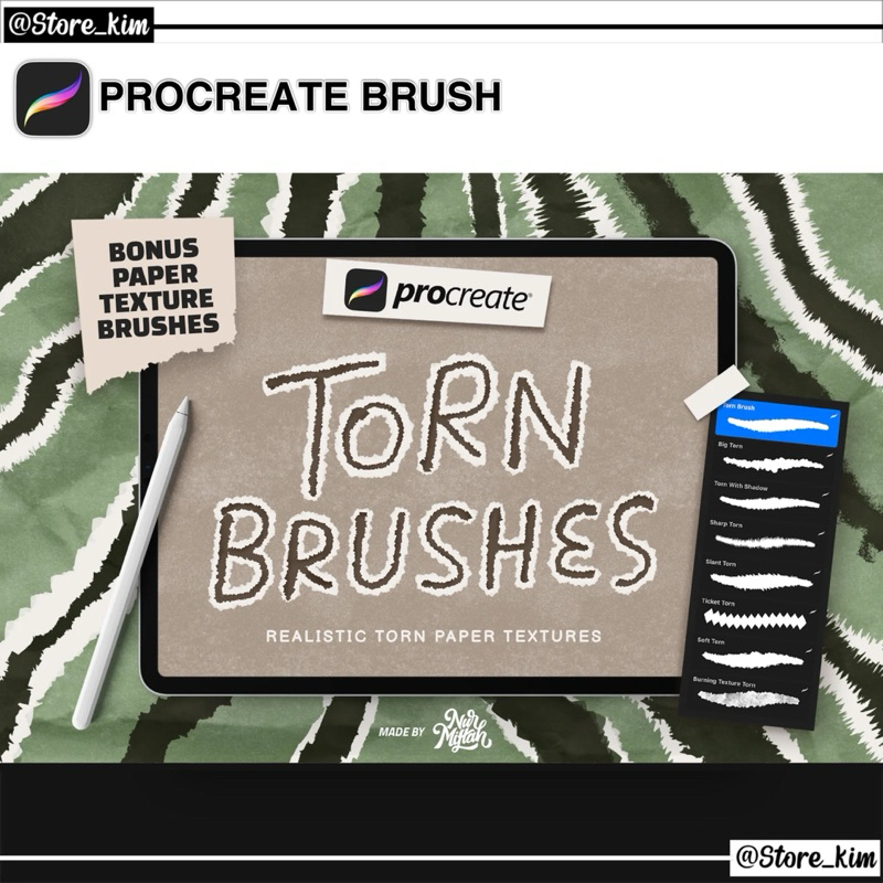 Jual Procreate Torn Brushes | Shopee Indonesia