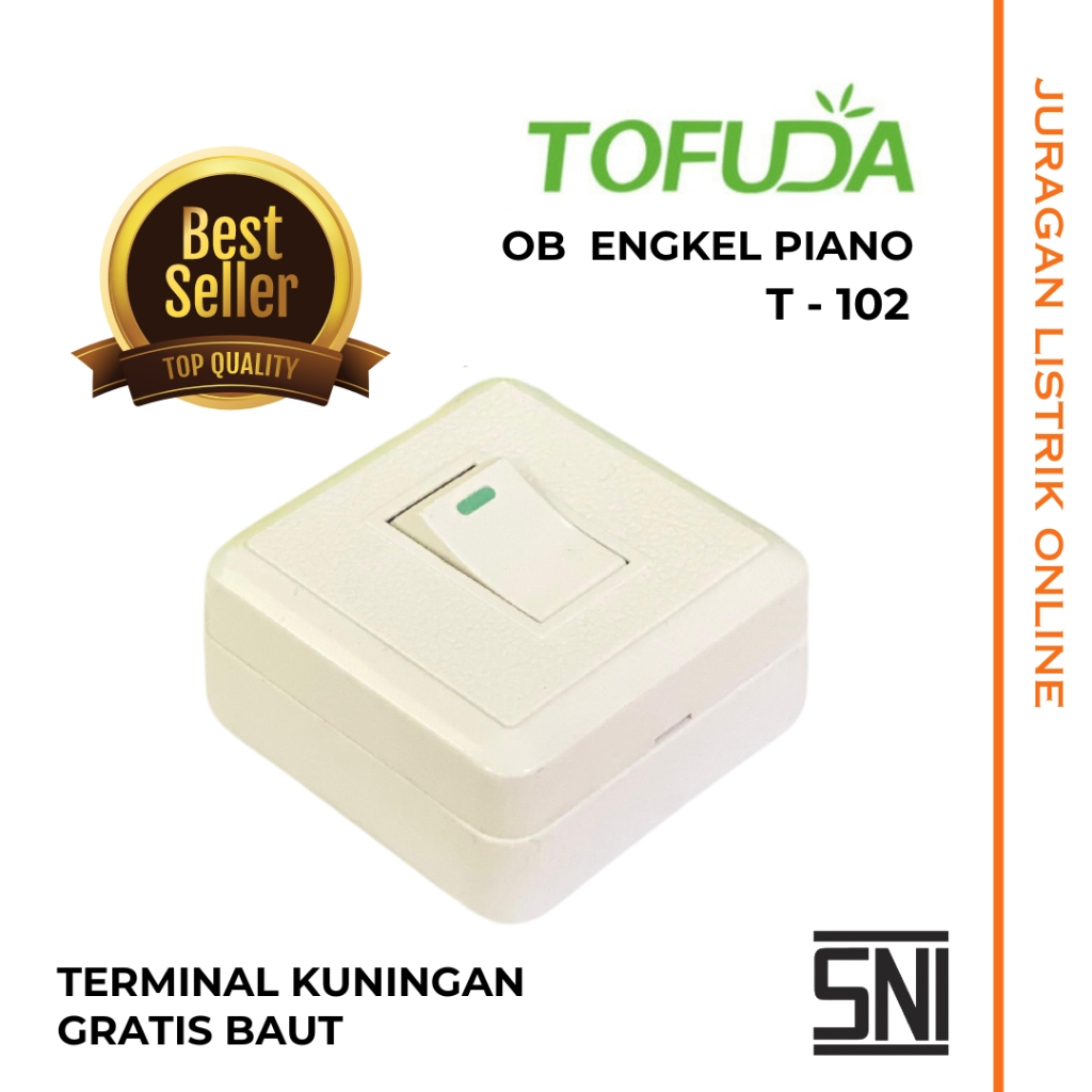 Jual Saklar OB / Stop Kontak On Off / Sakelar OB Engkel Piano Tofuda T ...