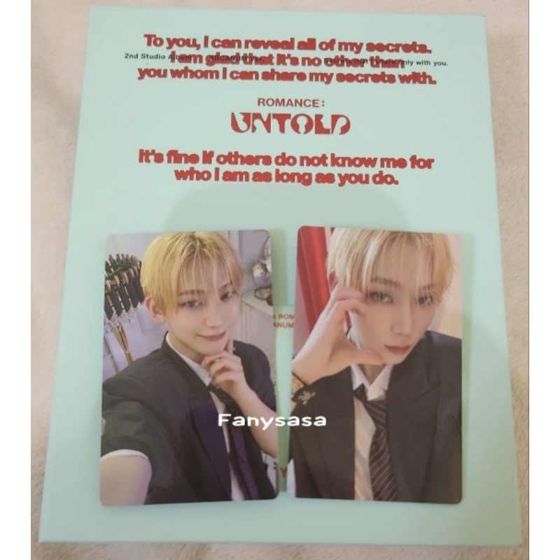 ENHYPEN Album 'ROMANCE: UNTOLD' ARCANUM Ver. + Pre-Order Benefits (POB) - Esclusiva K-POP - 2
