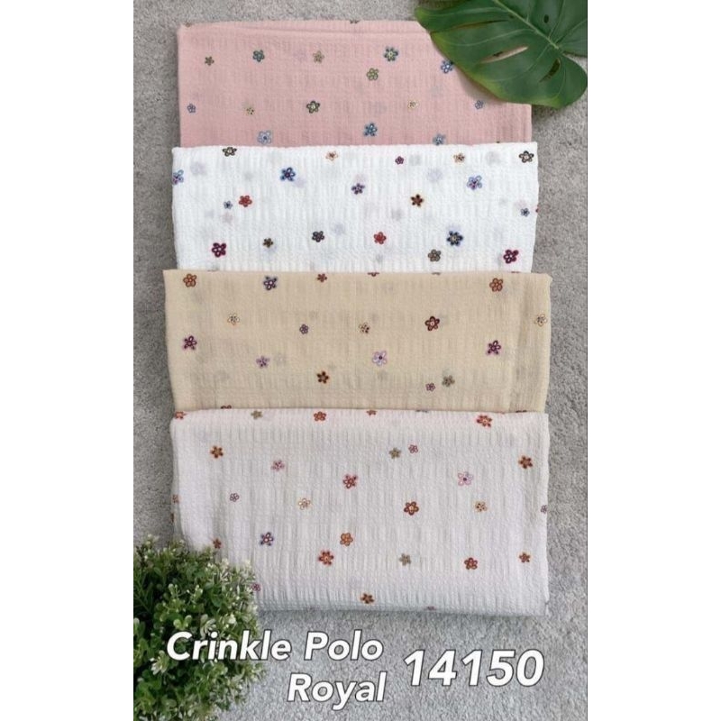 Jual kain cringkle airflow motif premium per 0,5m 14150 kain cringkle ...