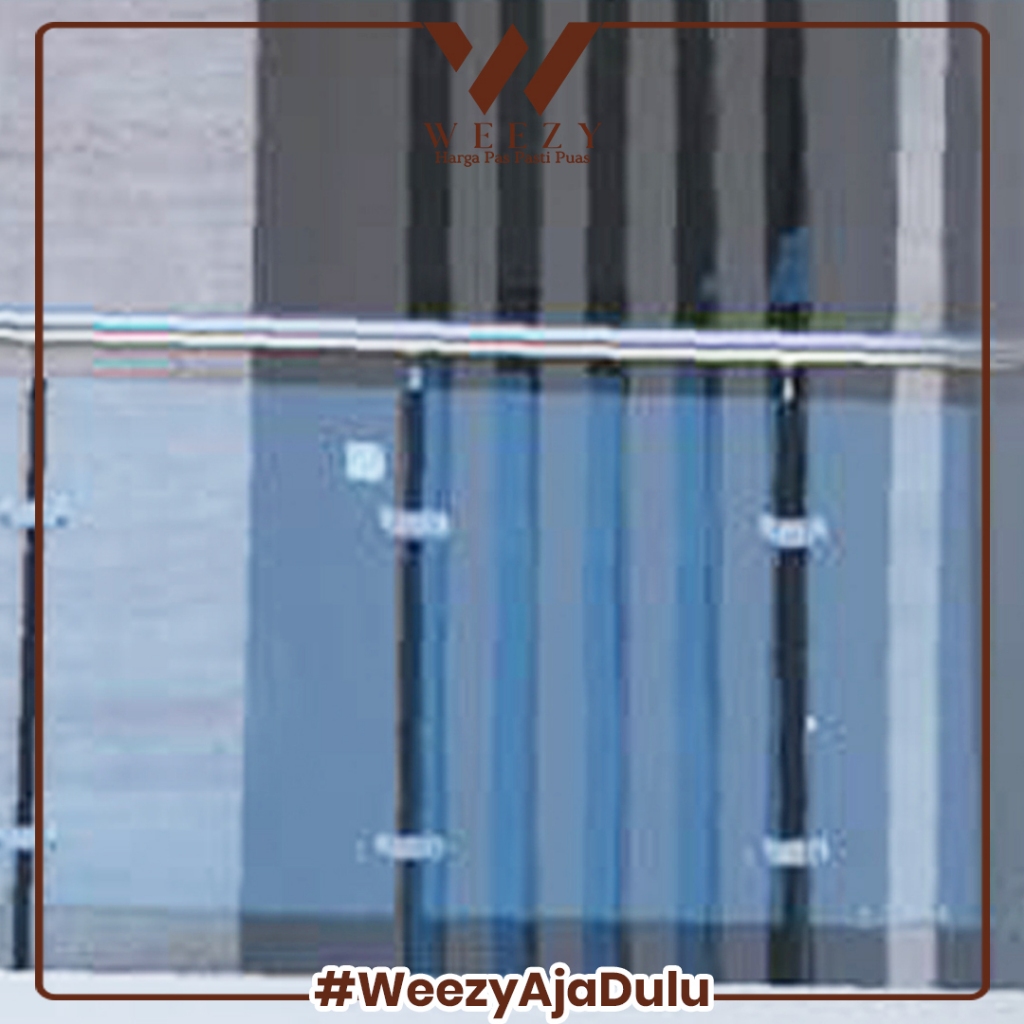 Jual RAILING TANGGA TERMURAH - RAILING KACA [Weezy 07] Railing tangga ...