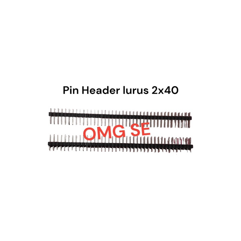Jual pin header lurus 2x40 | Shopee Indonesia