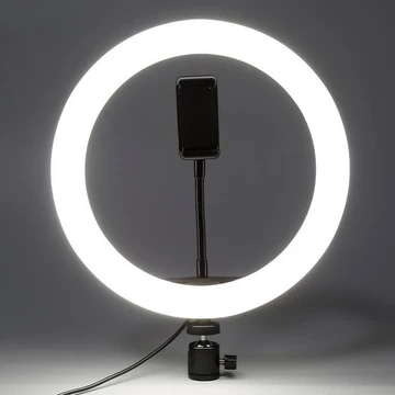 Ring Light 33CM LED Tanpa Tripod – Lampu Selfie Makeup Live Streaming