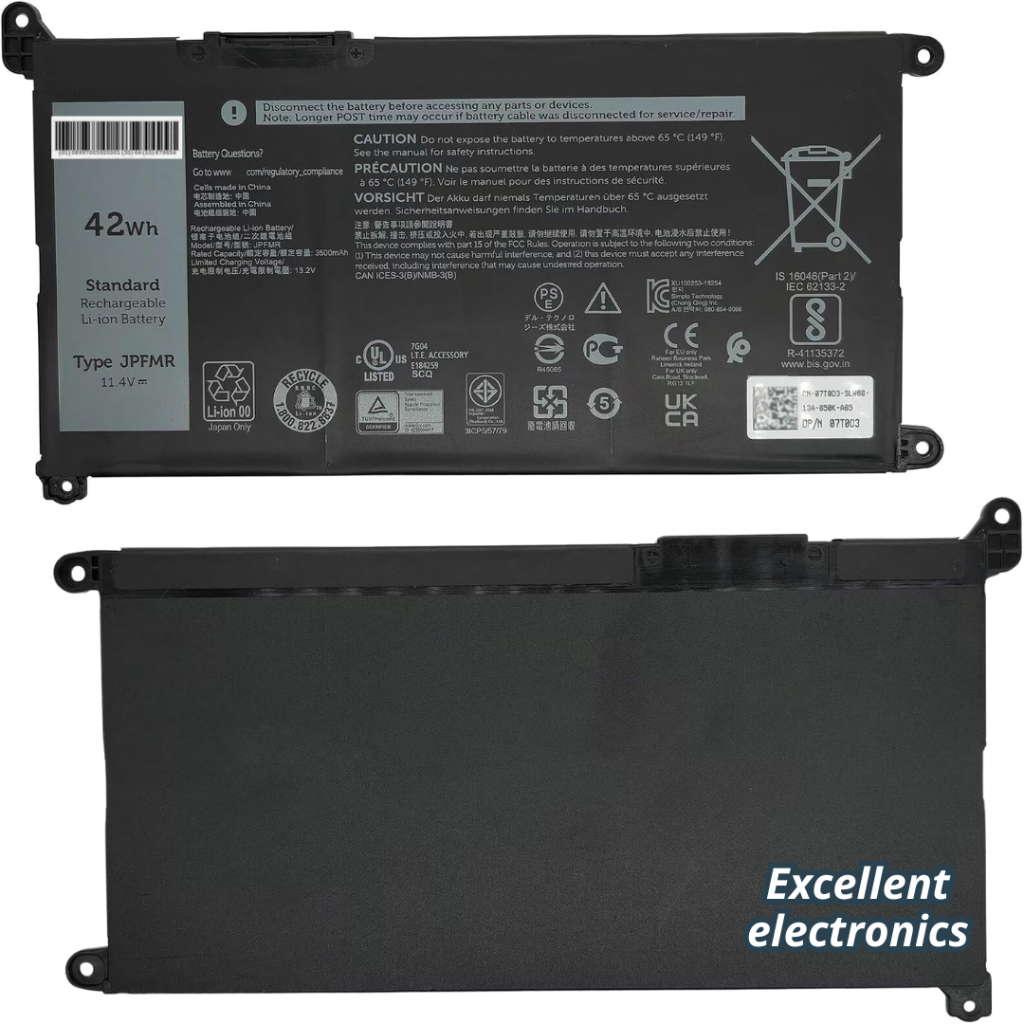 Batterie Pour PC Portable DELL Latitude 3400 / Inspiron 5488 - Réf. 065N6H - Occasion (Used)