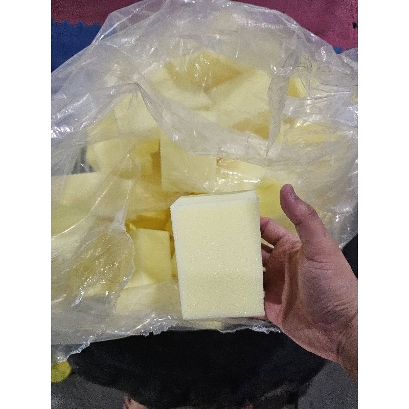 Jual Sepon Foam Untuk Cuci Piring Kotak 7x10 tebal 3-4cm | Shopee Indonesia