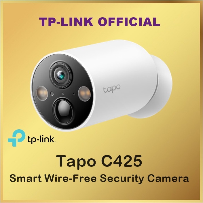 Jual Tp-Link Tapo C425 Smart Wire-Free Security Camera Tapo C425 Tapo C ...