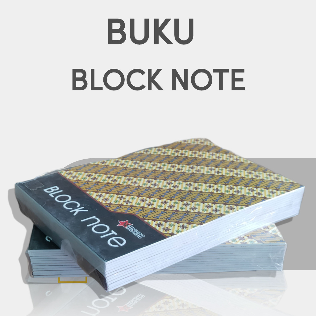 Jual BUKU BLOCK NOTE MOTIF BATIK 1 PACK ISI 12 PCS | Shopee Indonesia