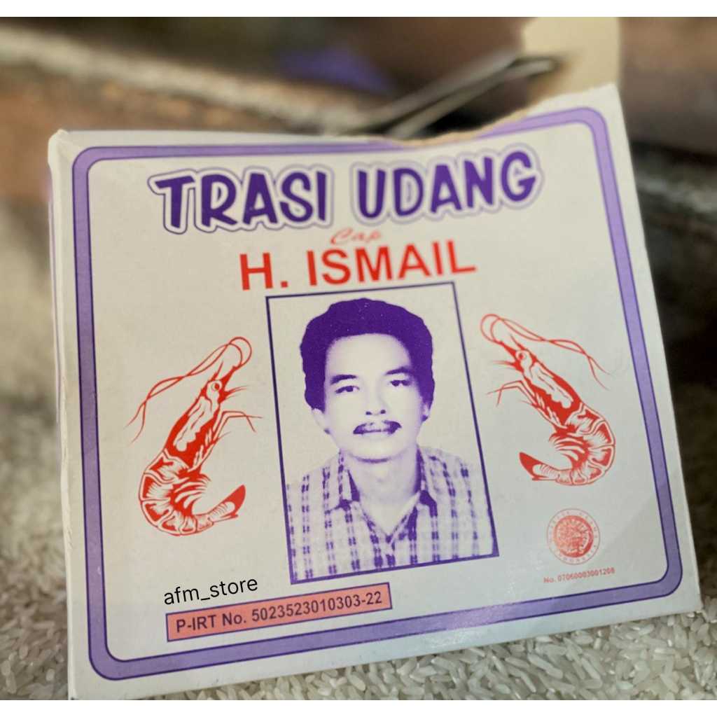 Jual TRASI UDANG H.ISMAIL TUBAN TERASI KHAS TUBAN TRASI ISMAIL 1 BOX ...