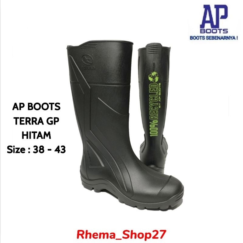 Jual AP BOOTS TERRA GP #TERBARU Sepatu Boots Tinggi AP Terra | Sepatu ...