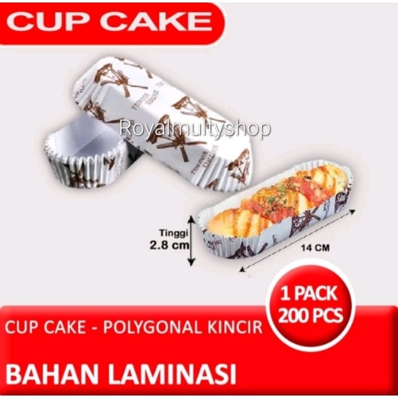 Jual Cup roti laminasi OVAL motif kincir isi 200pcs | Shopee Indonesia