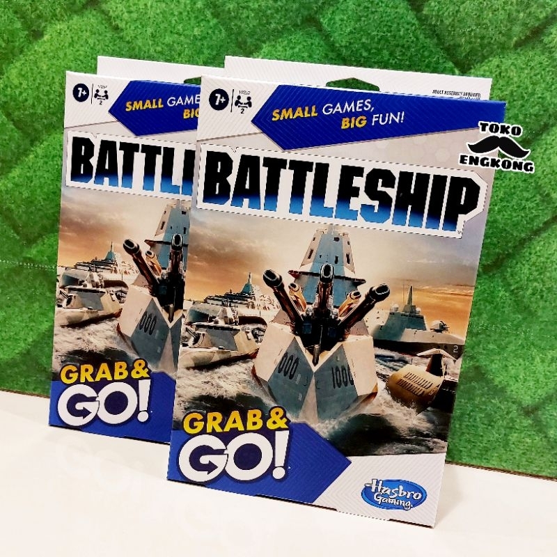 Hasbro Battleship Grab And Go – Kompakte Reiseversion Von „Schiffe Versenken“