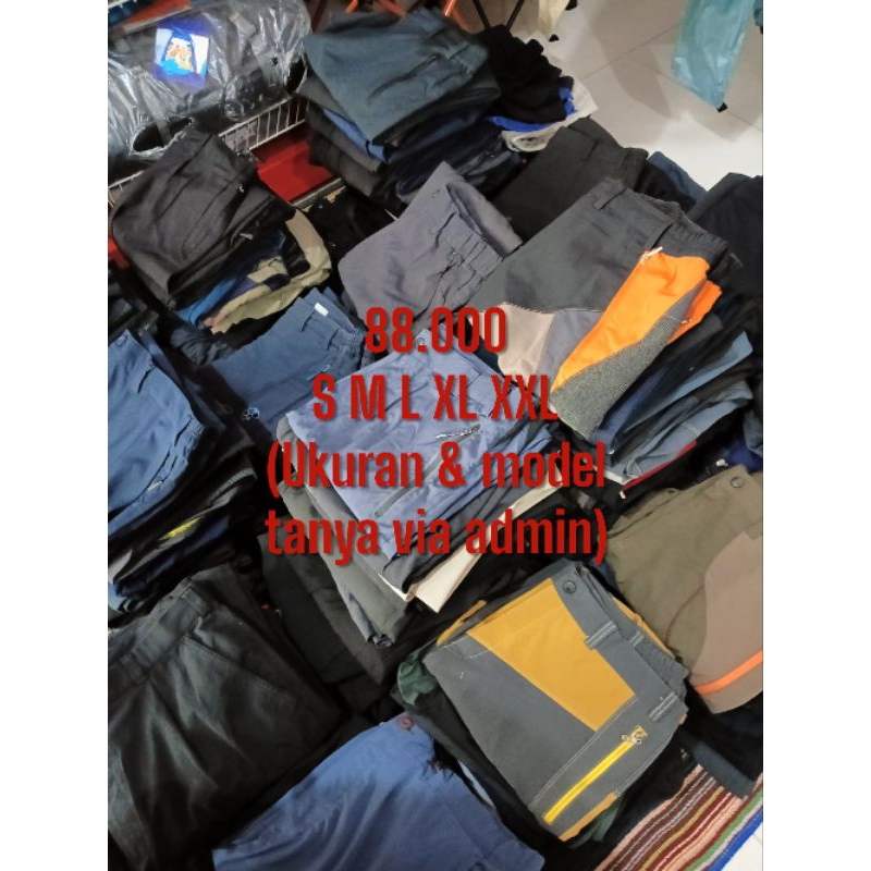 Jual CELANA THRIFT OUTDOOR 88K | Shopee Indonesia