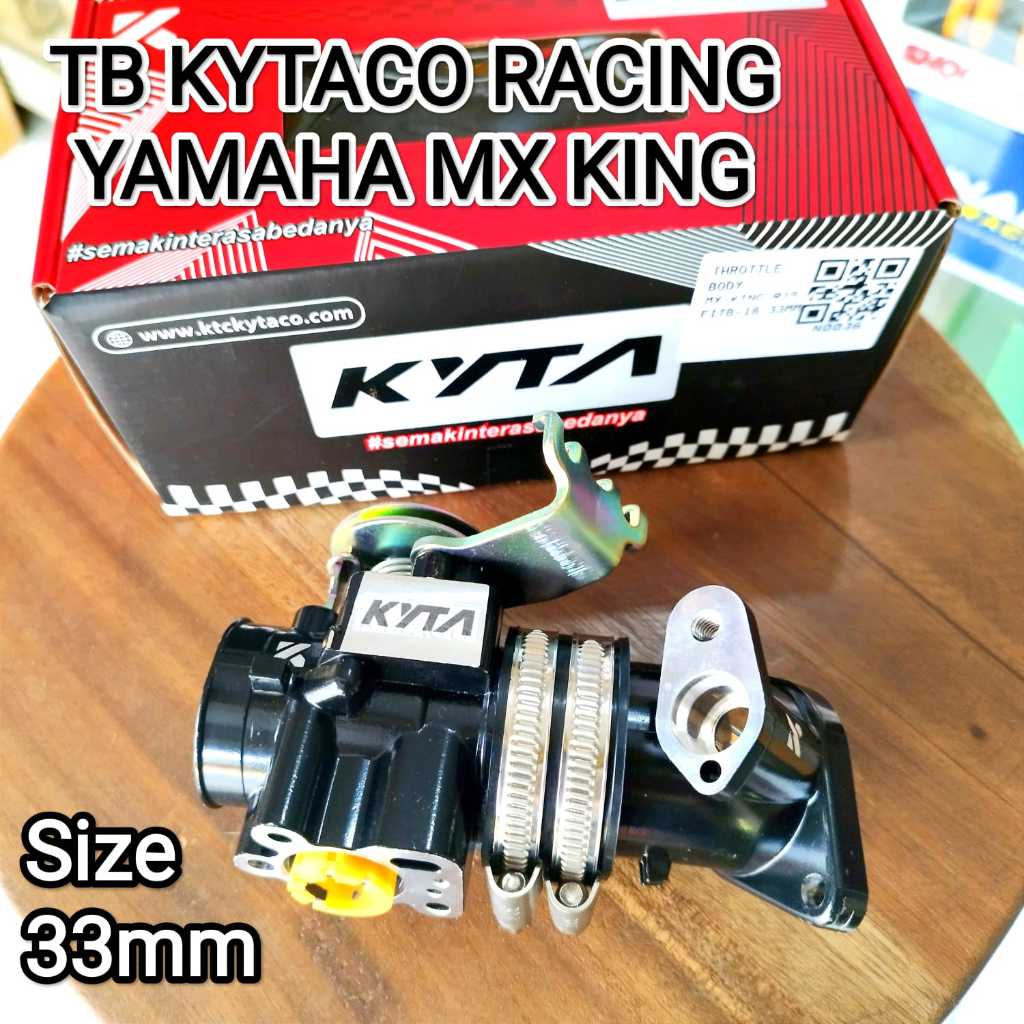 Jual Throttle Body KYC KYTACO MX KING SIZE 33MM LIMITED EDITION ...