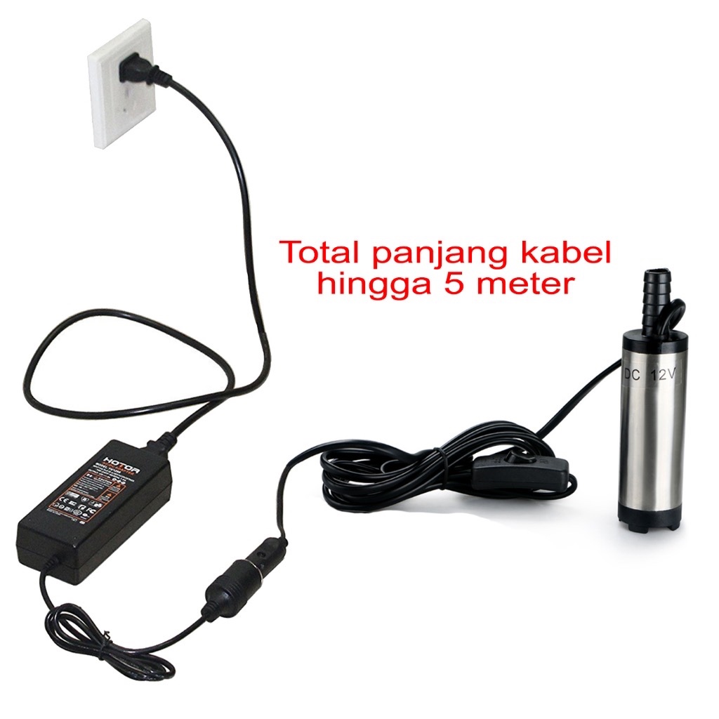 Jual Pompa solar mini pompa celup mesin pompa mini portable dan Adaptor ...