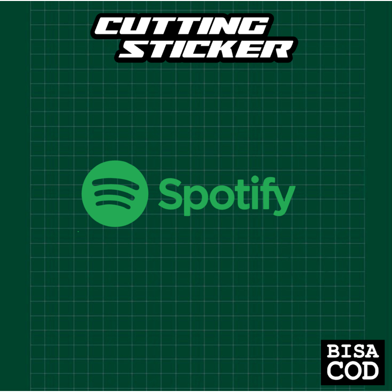 Jual Sticker Cutting SPOTIFY logo | Shopee Indonesia