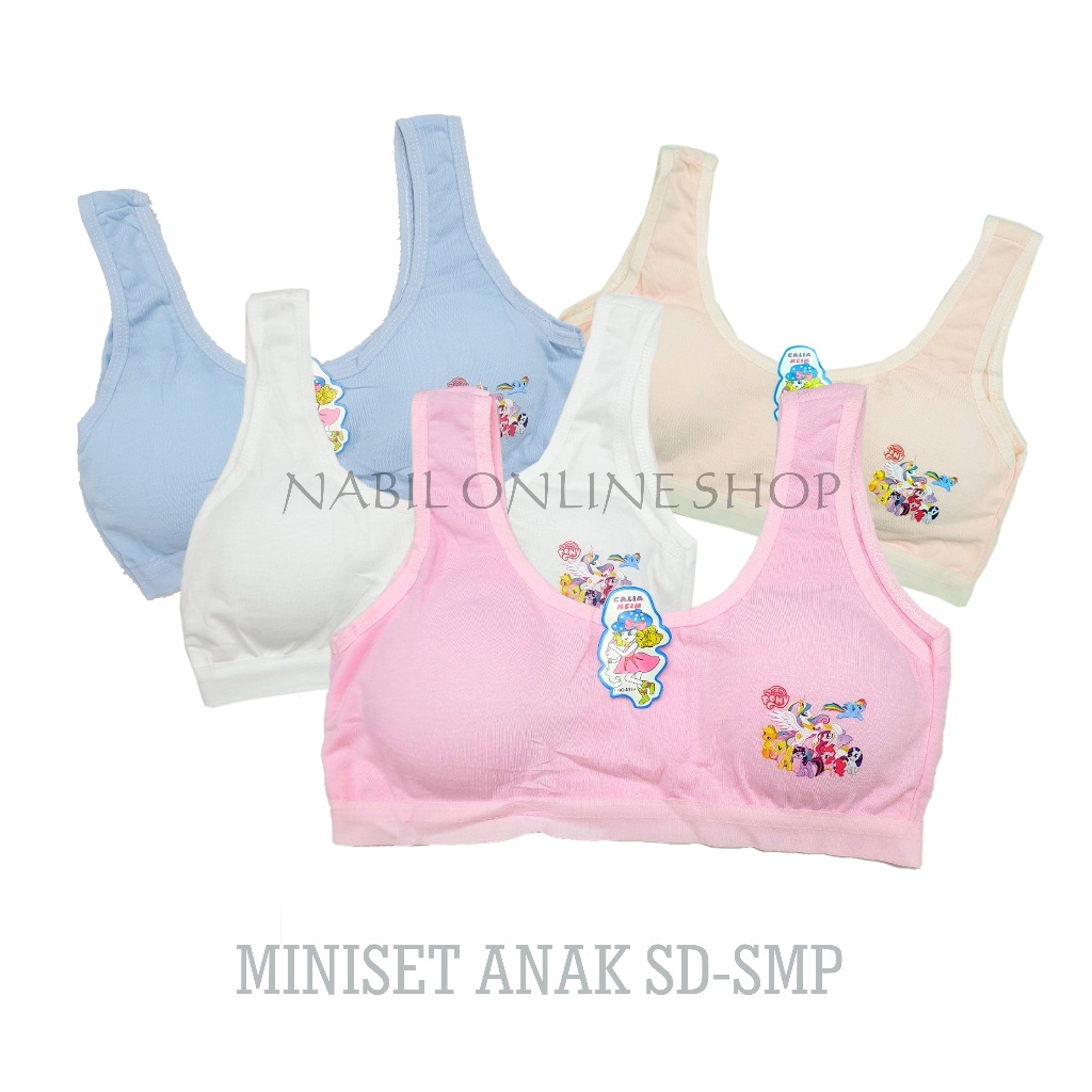 Jual 4 Pcs Miniset Anak SD Busa Tipis Bahan Katun 8119 Terlaris ...