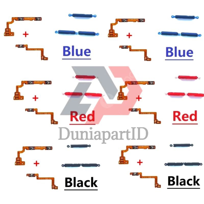 Jual Tombol Luar Set + Flexible On Off Volume Oppo a5s a12 a11k ...