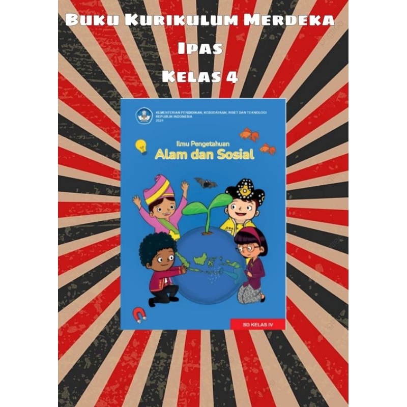 Jual Buku Ilmu Pengetahuan Alam dan Sosial Kelas 4 SD Kurikulum Merdeka ...