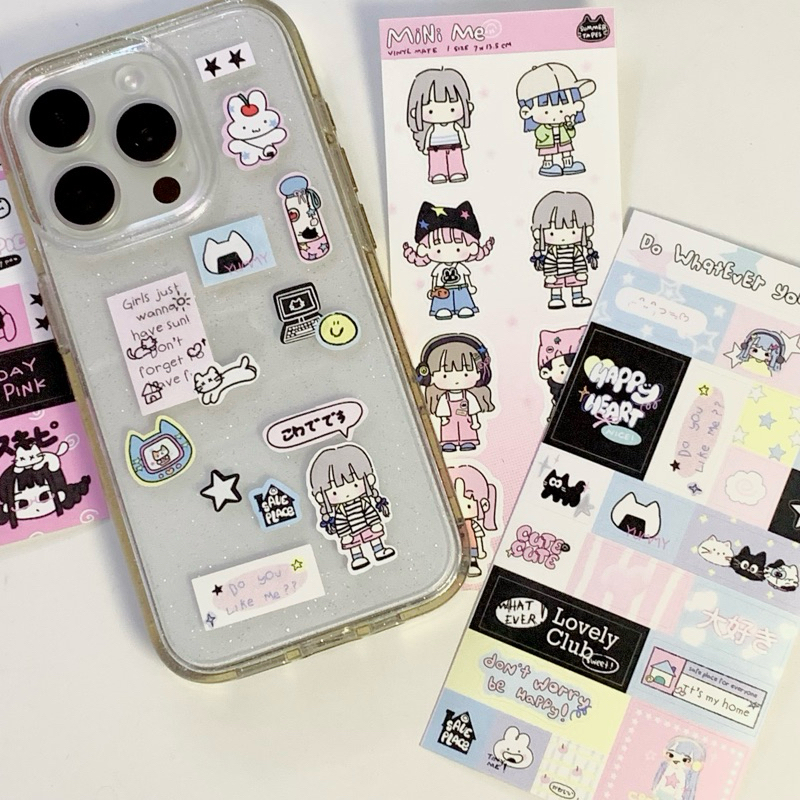 Jual Summer Tapes - Phone Deco Sticker Sheet / Sticker Pack / Sticker ...