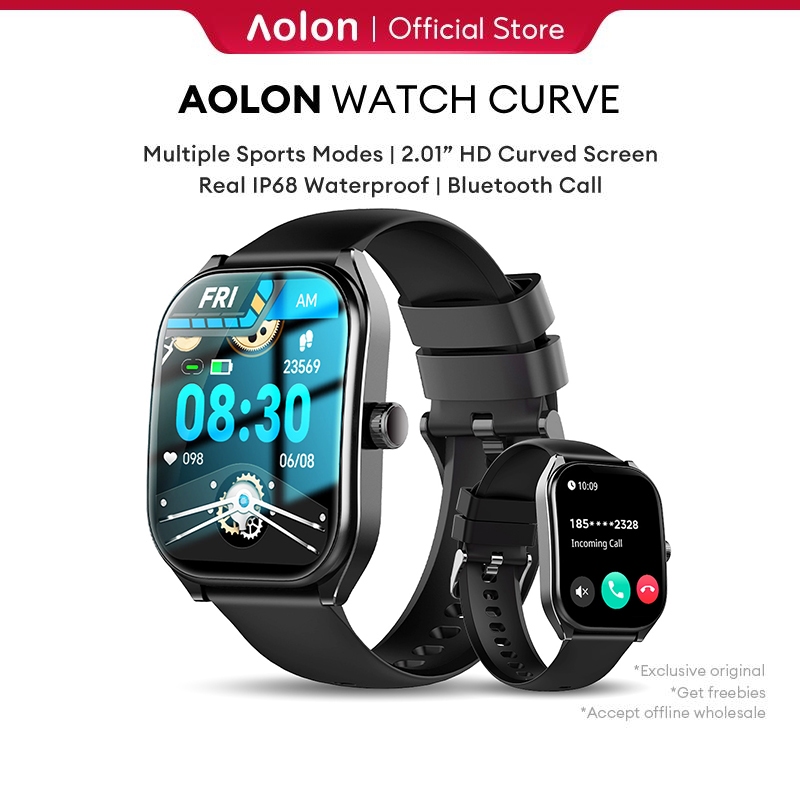 Jam Tangan Dtx Smartwatch Ip68 Jual Aolon Curve Smart Watch