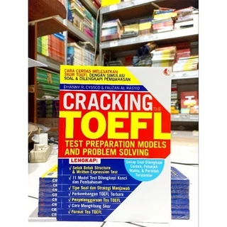 ( PROMO BUKU MURAH ORIGINAL ) BUKU SOAL SOAL / CRAKING THE TOEFL TEST PREPARATION MODELS AND PROBLEM SOLVING / TIPE SOAL DAN STRATEGI MENJAWAB / LENGKAP /