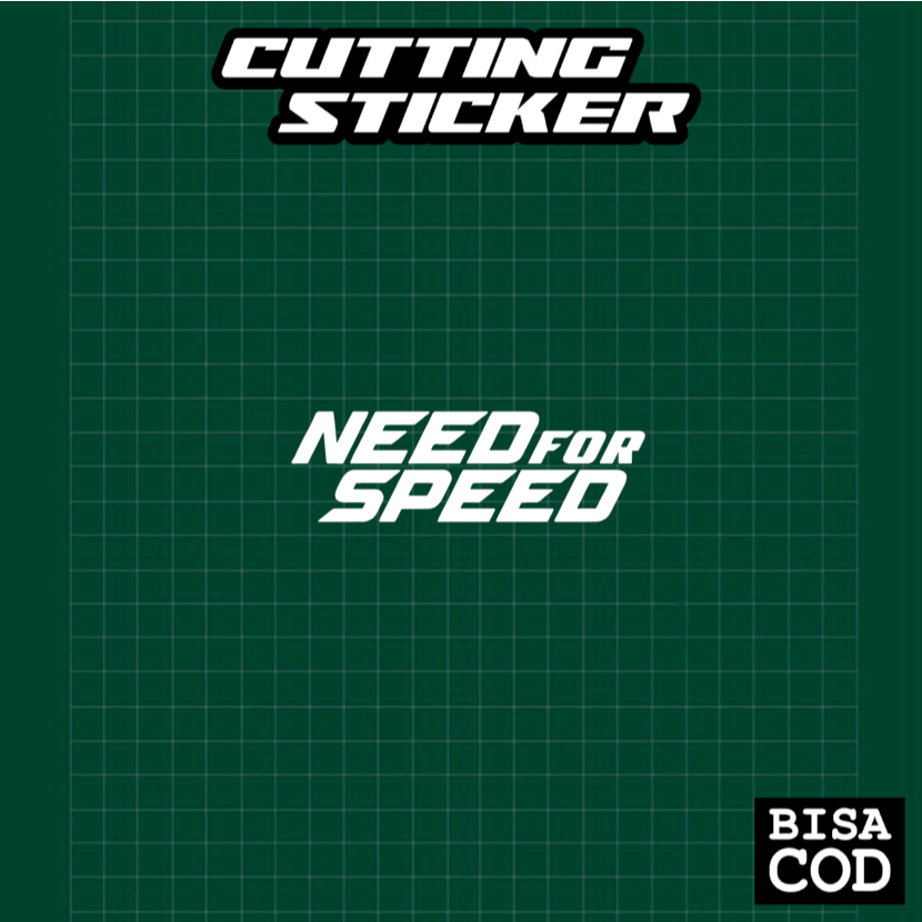 Jual Cutting Sticker NFS need for speed most wanted edition stiker ...