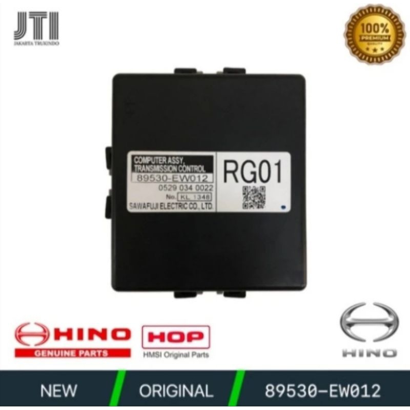 Jual ECU COMPUTER RG01 COMPUTER TRANSMISI HINO 500 89530-EW012 | Shopee ...