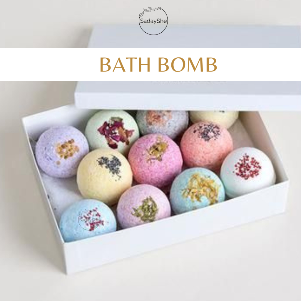 Jual BATH BOMB BY SADAYSHE FIZZY MANDI WANGI AROMA AROMATHERAPHY BUBBLE ...