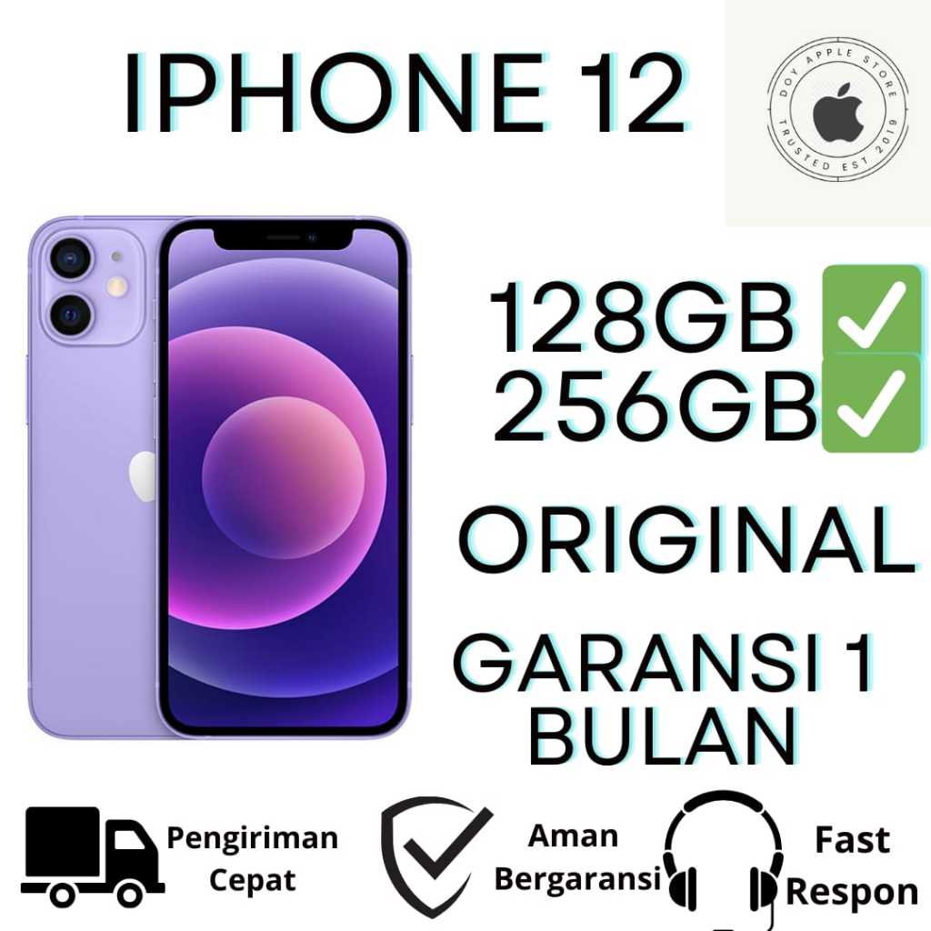 Jual iPhone 12 Original Second Like NEW 100% (BERGARANSI) | Shopee
