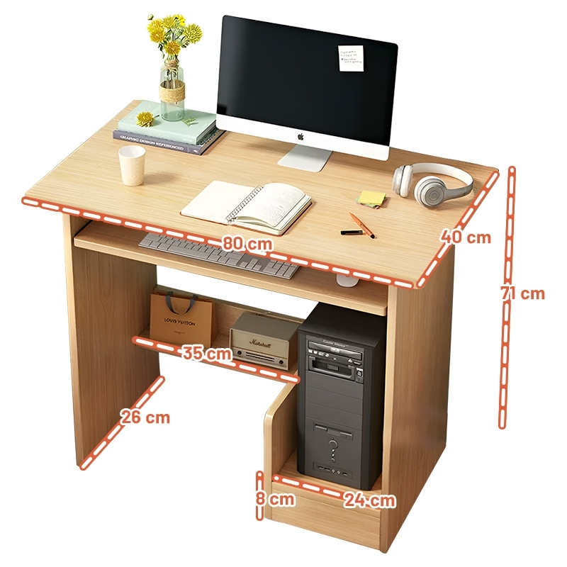Jual Meja Komputer kayu Cypress Meja Laptop Meja belajar Meja Kerja ...