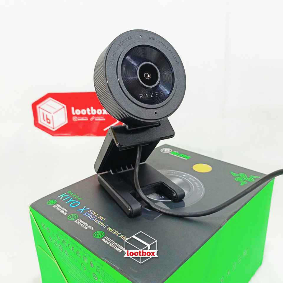 Jual Webcam Full HD 1080p Professional Streaming Camera Razer Kiyo X ...